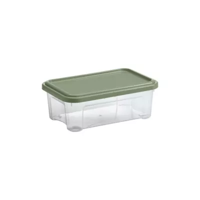 Boîte de rangement Tontarelli Combi Box 2,5 L couvercle vert vendue par 5 pièces