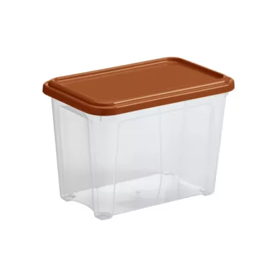 Boîte de rangement Tontarelli Combi Box 4,6 L couvercle terracotta vendue par 5 pièces