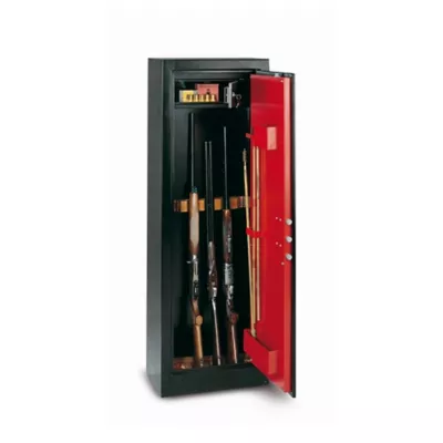 Armoire à fusils serrure à clé Technomax HS/600 SC – 11 armes avec coffre intérieur – 218 L – l.60 x H.150 x P.35 cm