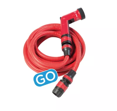 Tuyau extensible FITT YOYO GO 15 m coloris Rouge