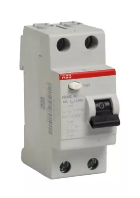 Interrupteur différentiel 30MA 40A type AC ABB