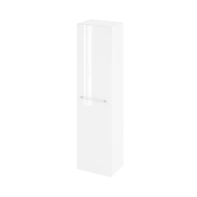 Colonne 1p l.45 x H.173 x P.34.8 cm blanc brill Remix