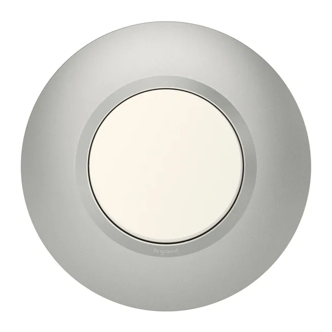 Image principale de Plaque simple Dooxie, LEGRAND, aluminium