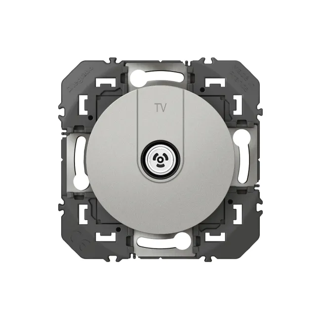 Image principale de Prise TV à assembler Dooxie, LEGRAND aluminium