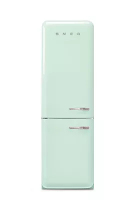 Réfrigérateur congélateur à poser ouverture gauche Smeg FAB32RPD5 234L / 97L vert d'eau
