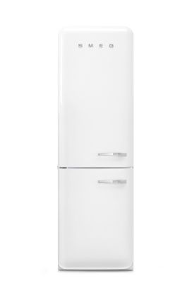 Réfrigérateur congélateur à poser ouverture gauche Smeg FAB32LWH5 234L / 97L blanc