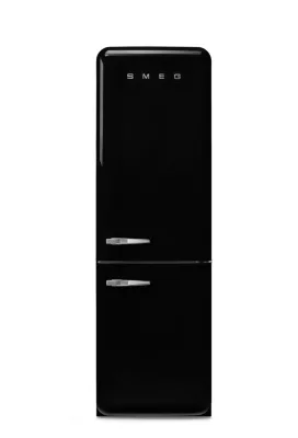 Réfrigérateur congélateur à poser ouverture droite Smeg FAB32RBL5 234L / 97L noir