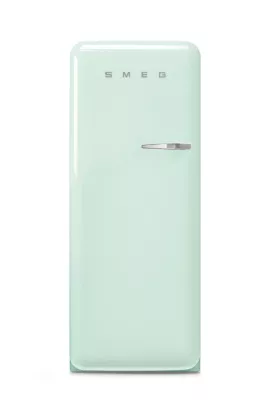 Réfrigérateur congélateur à poser ouverture gauche Smeg FAB28LPG5 244L / 26L vert d'eau