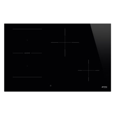 Plaque de cuisson induction 4 foyers - coloris noir - l.80 x P.51 x H.5,3 cm - Smeg SI1M4844D