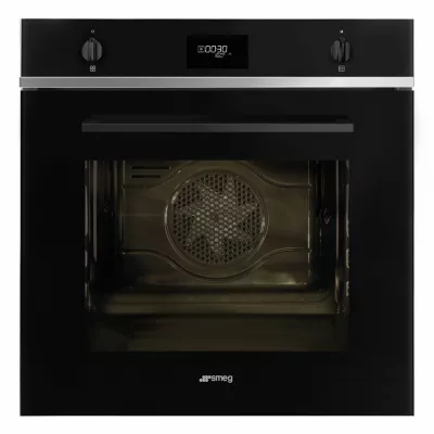 Four multifonctions nettoyage pyrolyse Smeg SFP6401TB 70 L noir