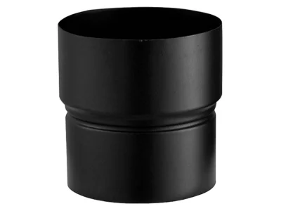 Image principale de Réduction émaillée noir mat ø150 - 153 mm Poujoulat