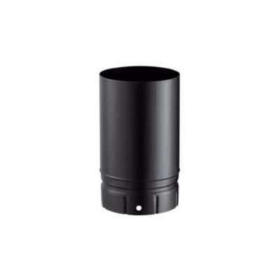 Image principale de Tuyau de poêle à bois émaillé noir mat 250 mm ø 180 mm Poujoulat