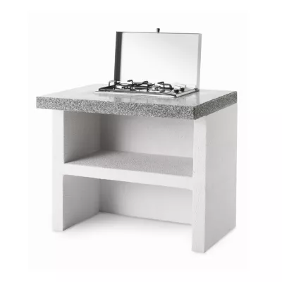 Module gaz pour cuisine extérieure Easy Garden gris Palazzetti