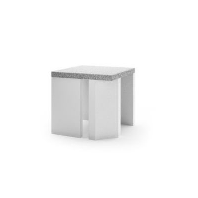 Angle de cuisine extérieure gris Easy Garden Palazzetti