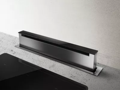 Hotte encastrable au plan de travail inox L. 90 cm Pandora Elica
