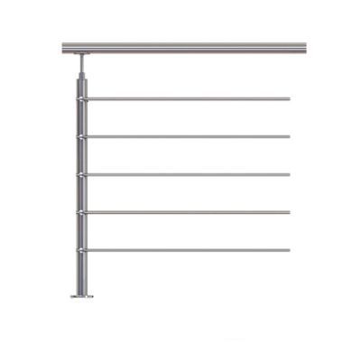 Kit additionnel garde-corps 150cm inox finition satinée