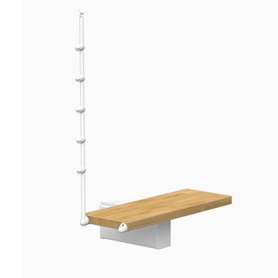 Marche supp escalier Magia 90Xtra, L.90cm blanc/chêne