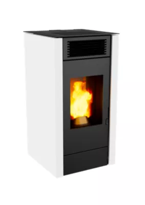 Poêle à granulés Style12 Canadian Spa Company blanc 12kw