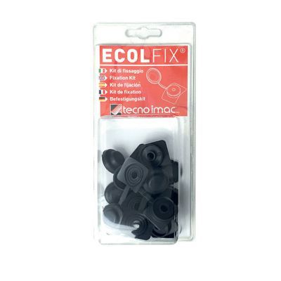 Lot de 10 kits Ecolfix ardoise pour plaques Tecno imac