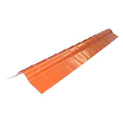 Faîtière pour plaque Ecolina rouge L.1,2 m