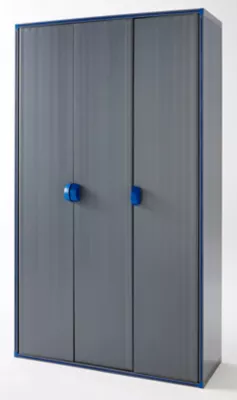 Armoire haute Qbik gris