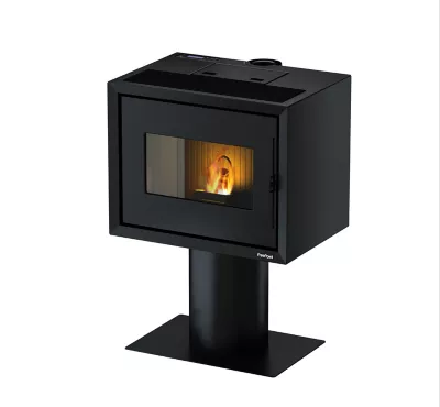 Poêle à granulés Freepoint Modo étanche Noir 9,3 kW