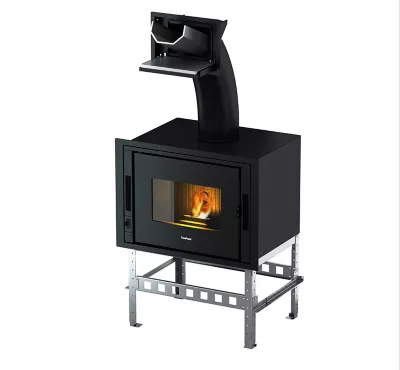 Poêle à pellet Freepoint Zen Airtight noir 9.3 kW
