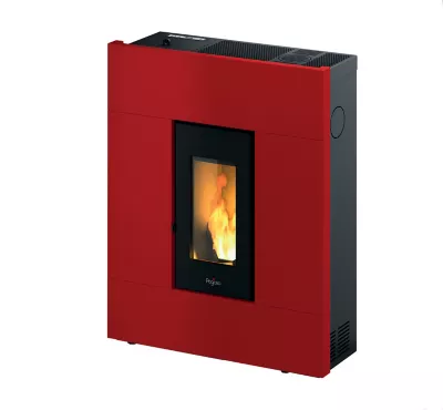 Poêle à pellet Pegaso Tabla bordeaux 7 kW