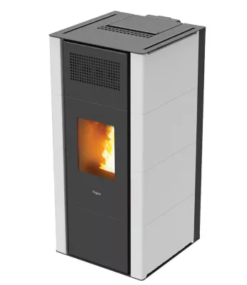 Poêle à pellet Pegaso Mira blanc 16.2 kW