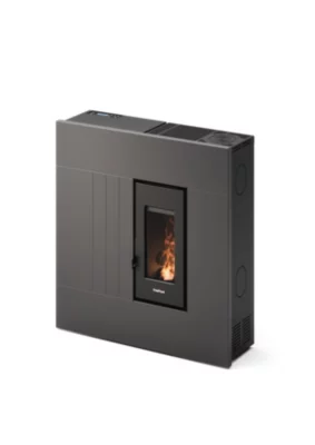 Poêle à granulés Freepoint Res 7up anthracite 7,8kw - Surface de chauffe 73 m²