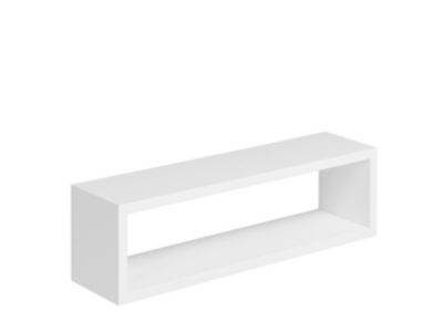Étagère murale cube blanc Chany L.59 x P.14,5 x H.17 cm Format