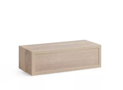 Étagère murale cube chêne sonoma Hendrix L.45 x P.19,5 x H.13,5 cm Format
