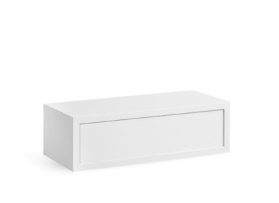Étagère murale cube blanc Hendrix L.45 x P.19,5 x H.13,5 cm Format