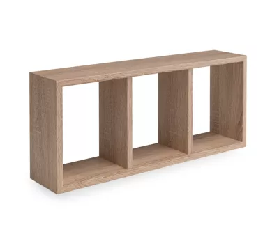 Étagère murale 3 cubes Triade chêne sonoma