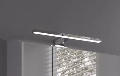 Applique de salle de bain LED intégrée 4,5 W Phoenix IP44 variable de 4000 à 4500 K par bouton