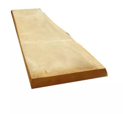 Planche de sapin/douglas 200 x 50/60 cm x ép.40 mm 1 bord droit/ 1 bord brut