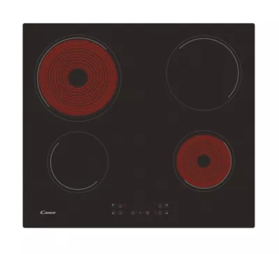 Plaque de cuisson vitrocéramique Candy CH64CCB, 4 foyers