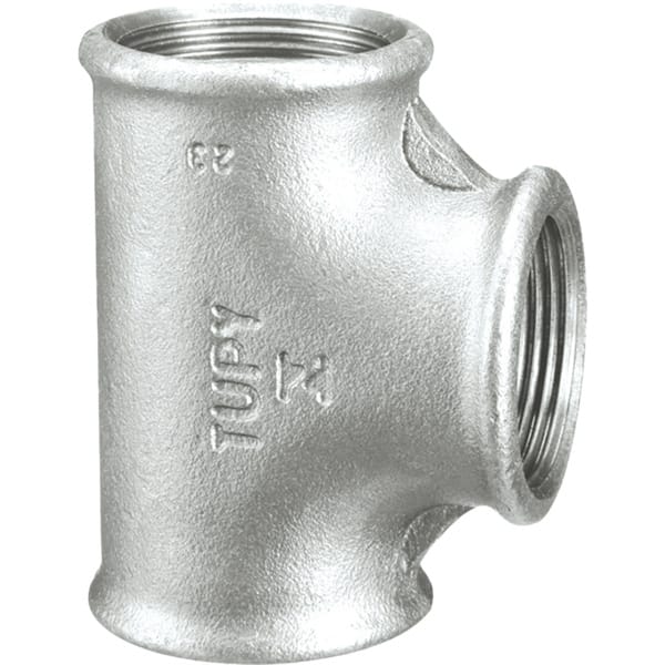 Té égal femelle 130 galva - 1/2" - 15 mm - SFERACO