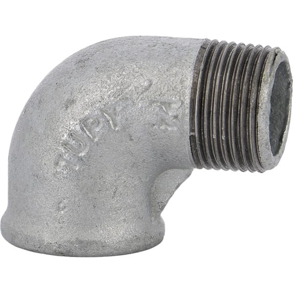 Coude 90° mâle femelle 92 galva - 1''1/4 - SFERACO