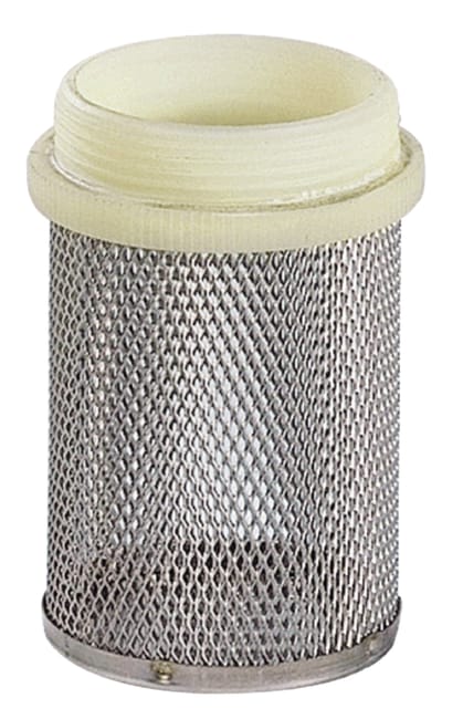 crépine seule - sans clapet - diamètre 15 x 21 mm - inox - sferaco 392004