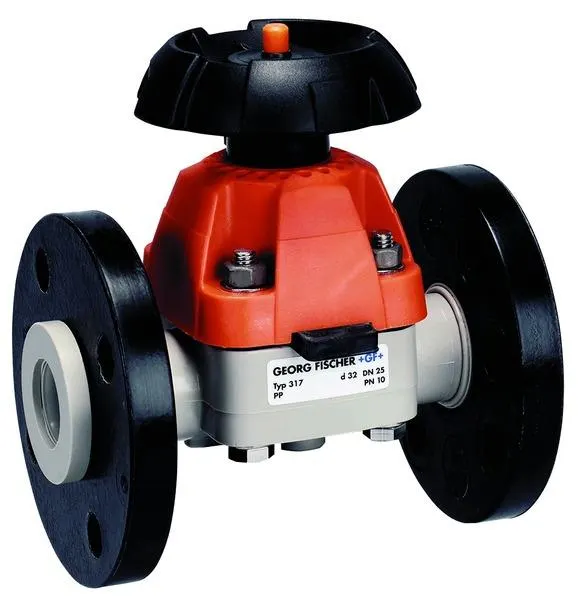 ROBINET A MEMB.TYPE 317 PP-H D110 167317040