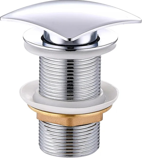 Mexen bouchon carré click-clack, Chrome - 79916-00
