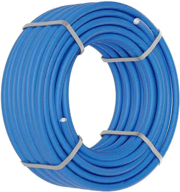 Mexen AL-O tuyau PE-Xb/AL/PE-Xb 16 x 2 mm dans une gaine bleue, 100 m - W97105-121600-100