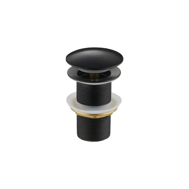 Mexen bouchon rond click-clack, Gris bleu céramique mat - 79910-69
