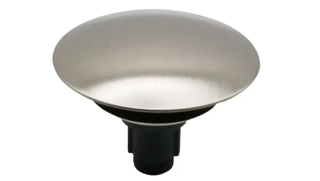 Bouchon de remplacement pour bouchon de vidange clic-clac, couleur steel looking Paffoni ZACC445ST - Steel Looking