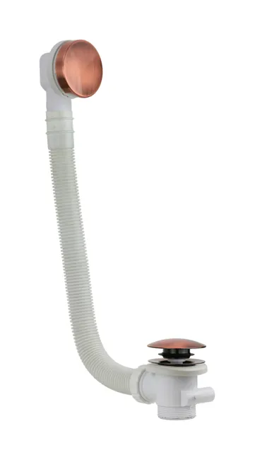 Colonne de drainage universelle en cuivre pour baignoire Vicario 1011/120.03 - Cuivre