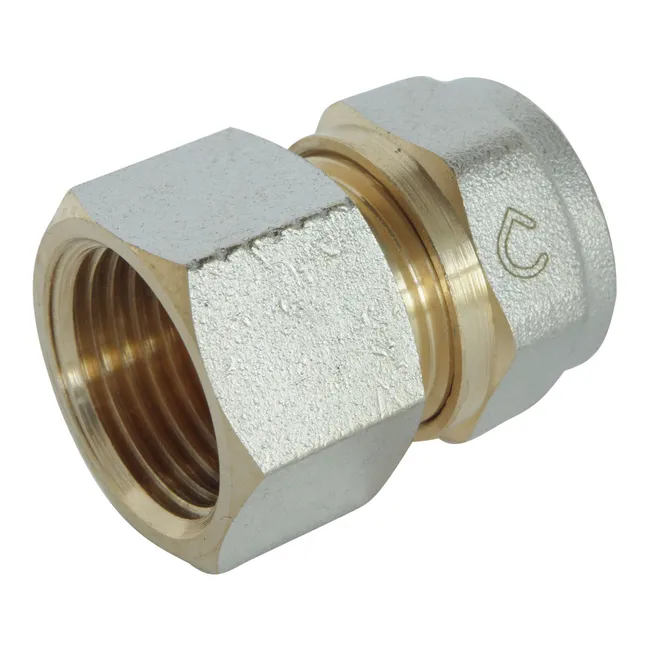 Image principale de Raccord droit à visser pour tube Multicouche Ø16-F15/21