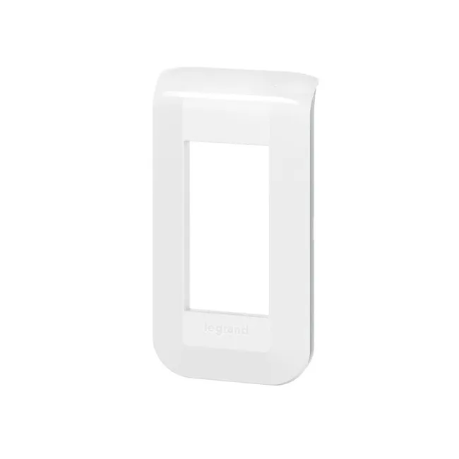 Image principale de Legrand - Plaque de finition Mosaic 2x2 modules montage horizontal blanc - 078804L
