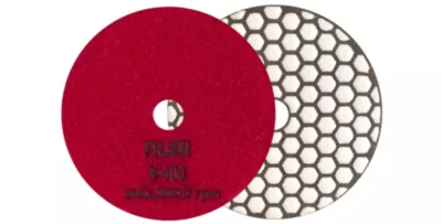 Disque diamant polissage carrelage à sec 400 grains D.100 mm Rubi