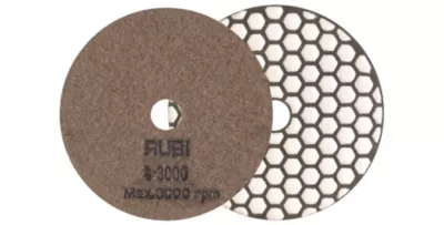 Disque diamant polissage carrelage à sec 3000 grains D.100 mm Rubi